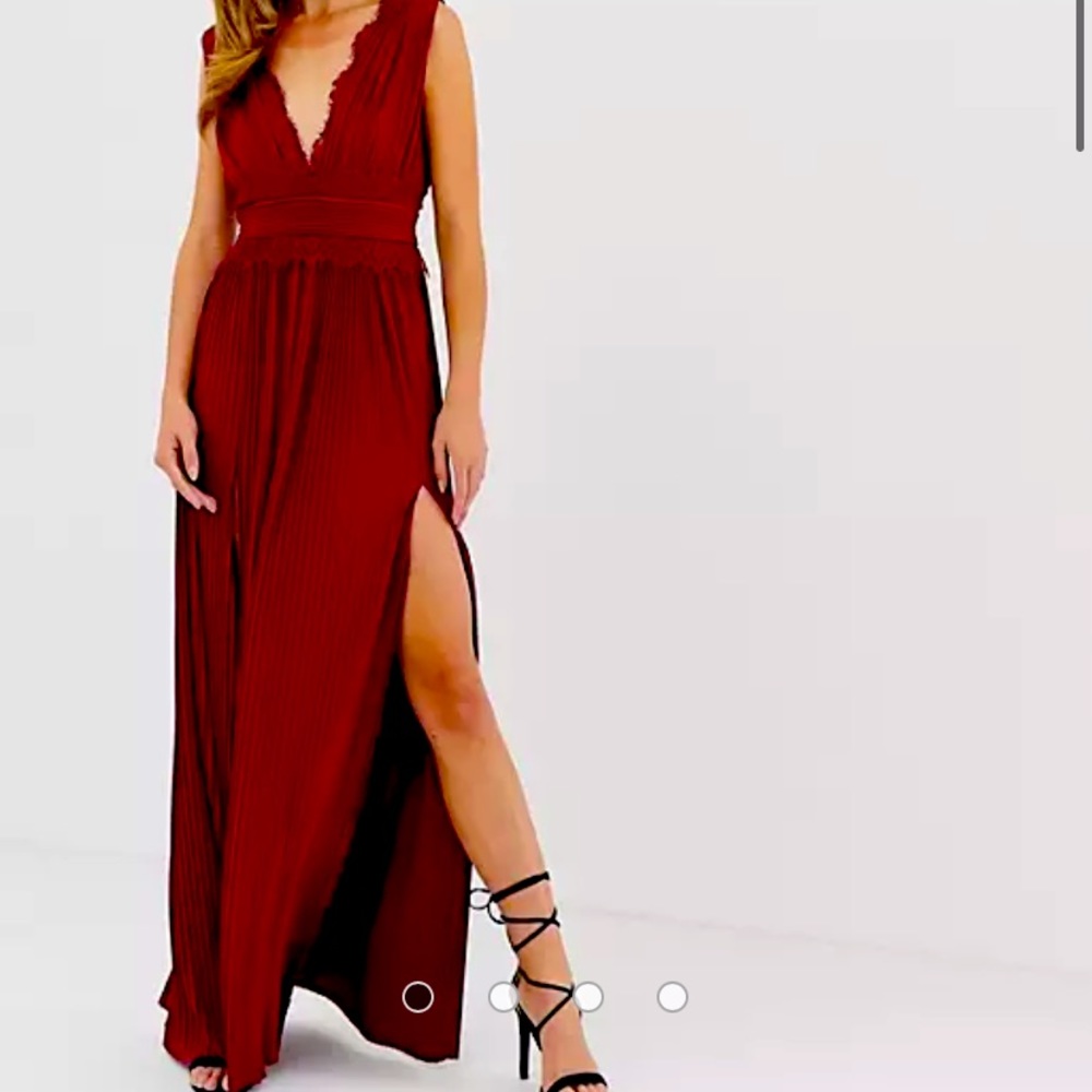 ASOS maxi lace dress